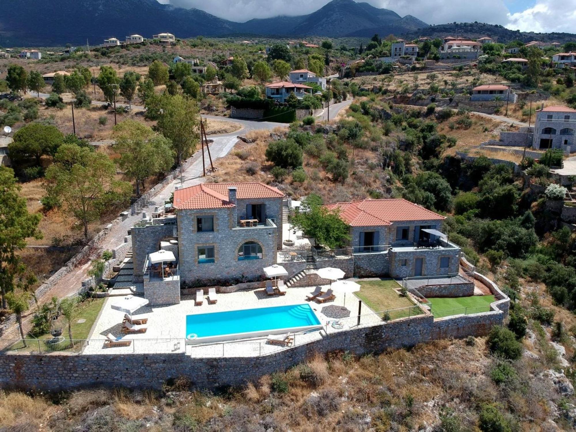 Elsa Villa By Elrin Villas Mani Neokhorion  Dış mekan fotoğraf