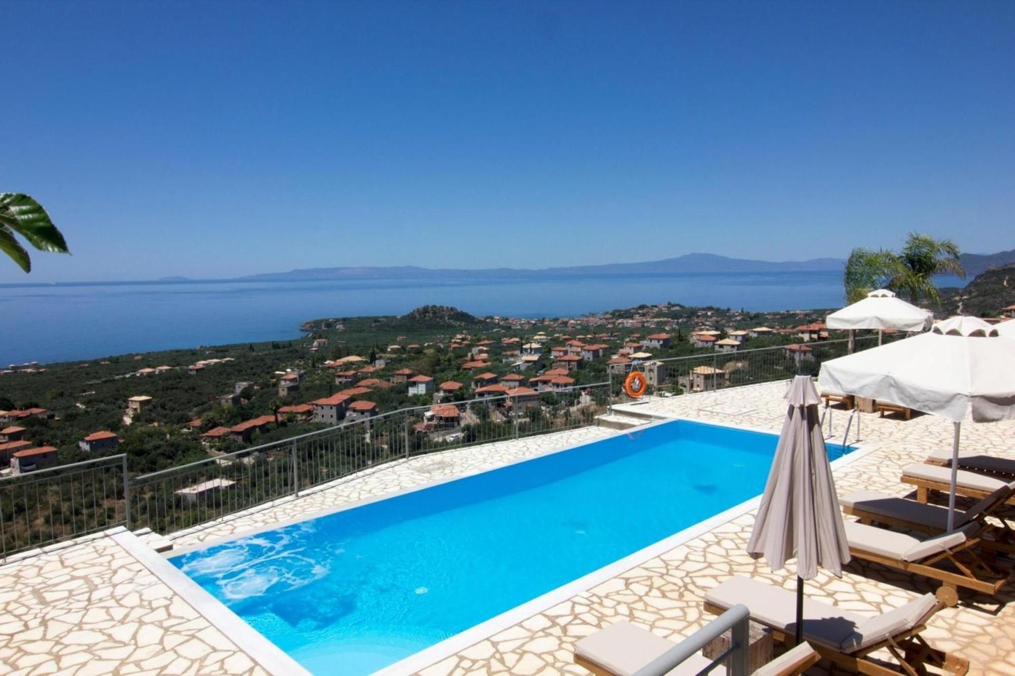 Elsa Villa By Elrin Villas Mani Neokhorion  Dış mekan fotoğraf
